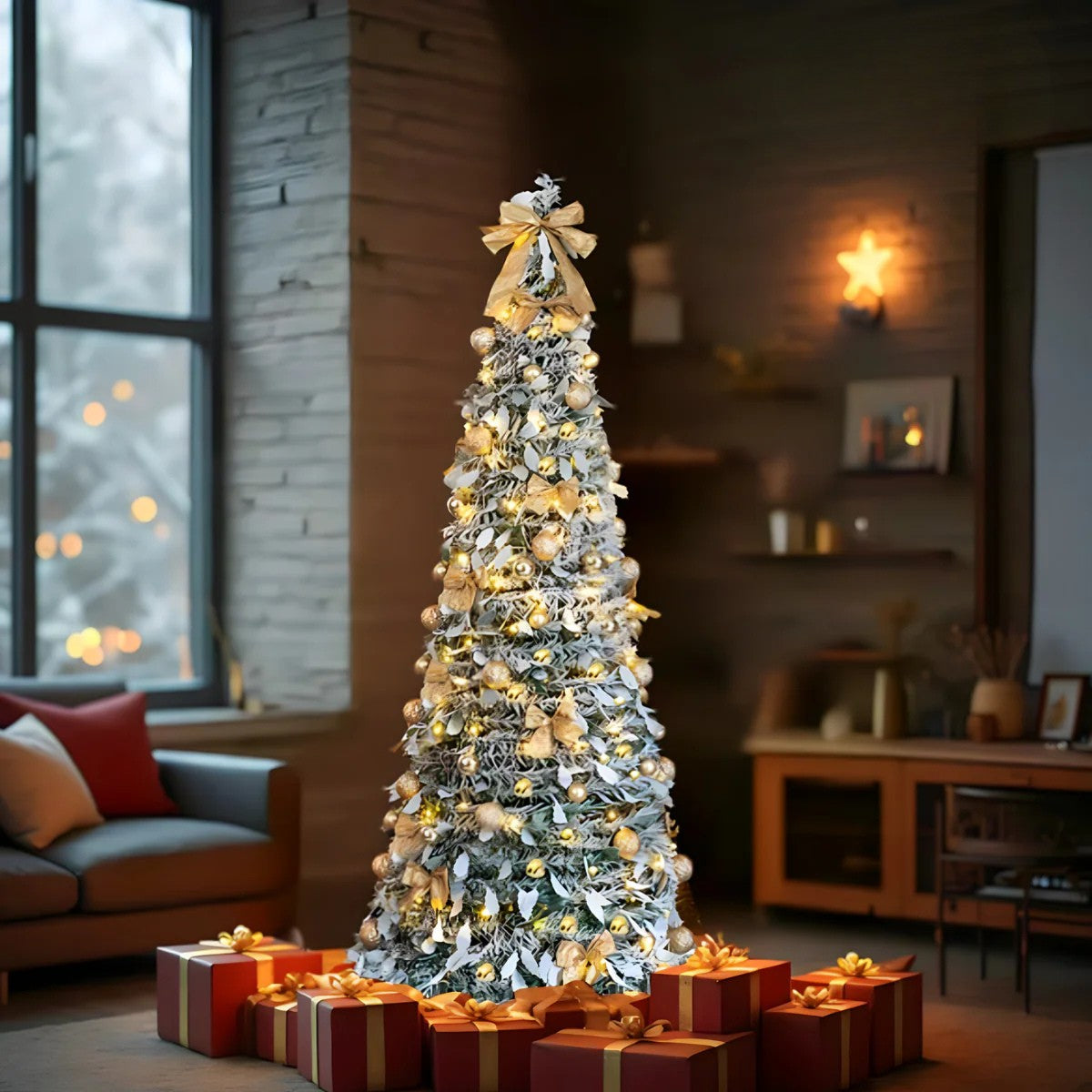 ITALYCHRISTMAS™ - Albero Di Natale Snowy